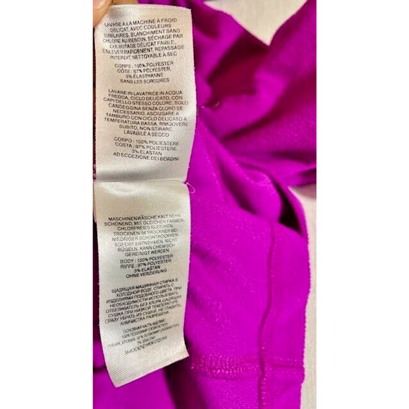 Columbia 1/4 Zip Pullover Top Magenta Womens Size Small - Picture 7 of 12